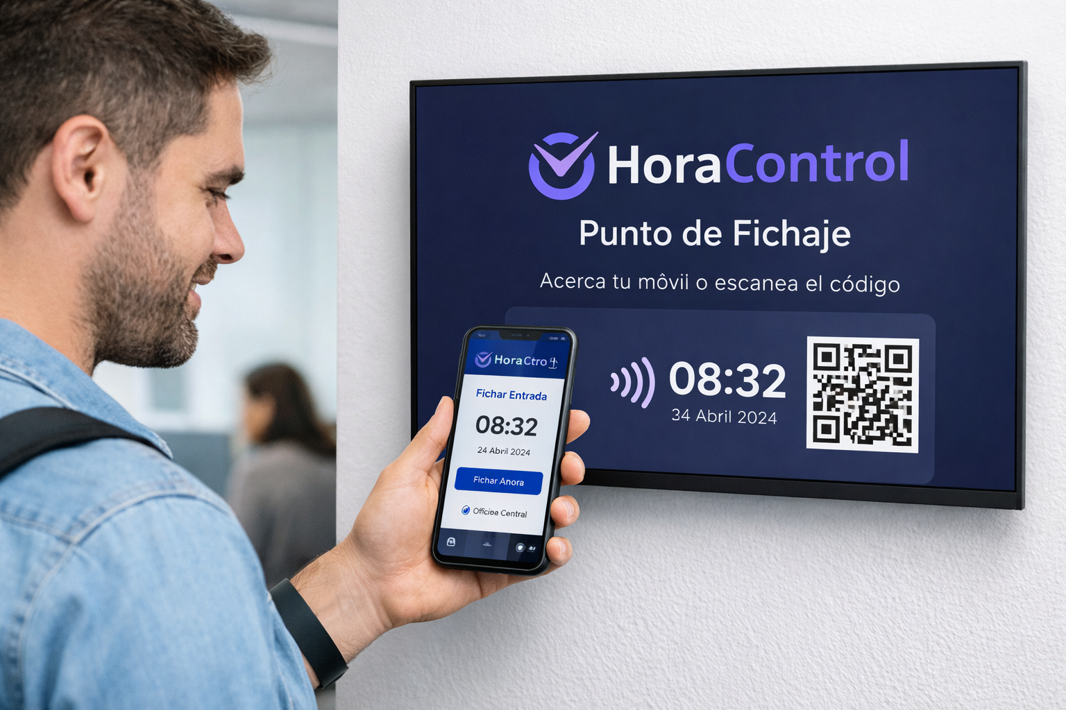 Software de control horario HoraControl Dashboard
